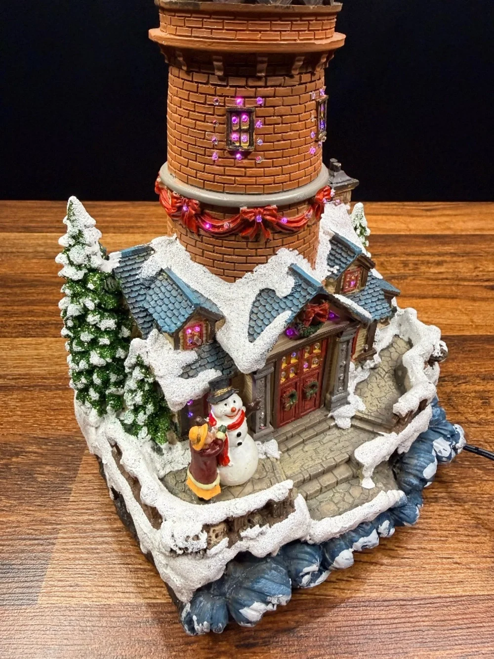 HOLIDAY LIVING Fiber Optic Lighthouse
